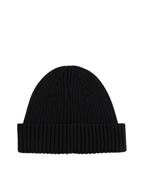 Cappello in maglia di cotone nero Tommy Jeans | AM0AM13669BDS